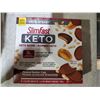 Image 2 : Slim Fast Keto Bomb Peanut Butter Cups 12 Boxes - 14x17g per box
