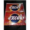 Image 3 : Excel Sugar-Free Gum, Cinnamon (Inferno), Lot of 3 - 12x12 Count