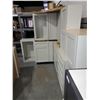 Image 5 : NEW 10 Pce Kitchen Cabinet set cream & dark maple island w/ drawers, corner base uppers and lowers.
