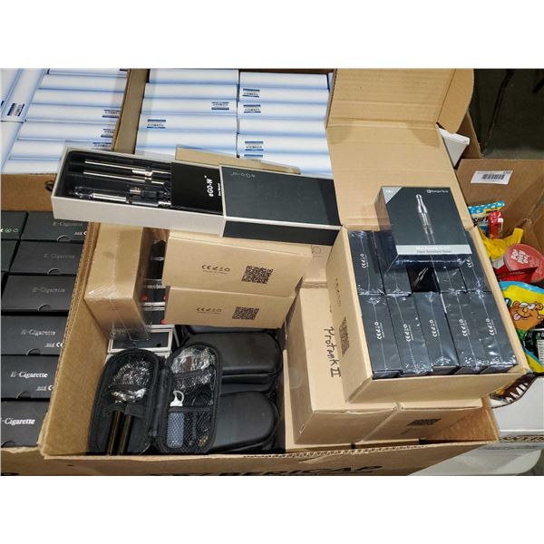 *NEW* Box Lot Assorted E-Cigarettes & Accessories