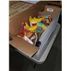 Image 2 : Box Lot Assorted Snacks & Drinks