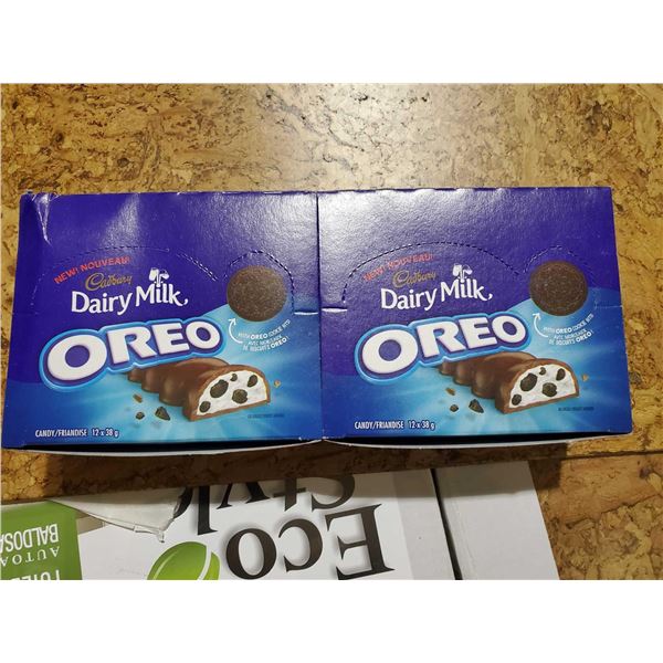 Cadbury, Dairy Milk Oreo Candy Bars Lot of 2 - 12x38g