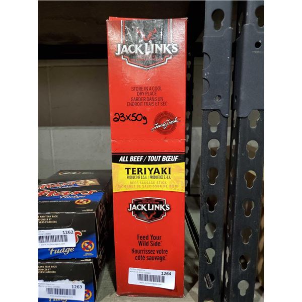 Jack Links Teriyaki Beef Sausage Stick 23x50g