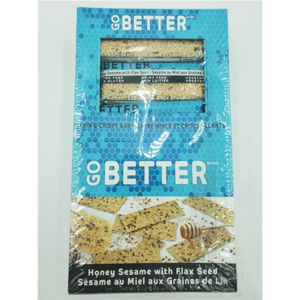 Go Better  Honey Sesame with Flax Thin Crisps 24x35g