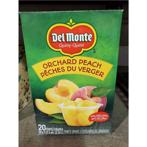 Del Monte Orchard Peach Fruit Cups 20x112.5ml