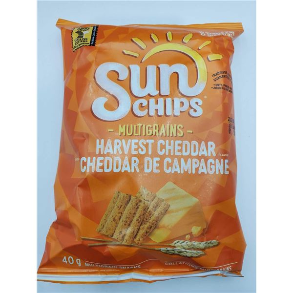 Sun Chips Multigrains Harvest Cheddar Snacks 40x40g
