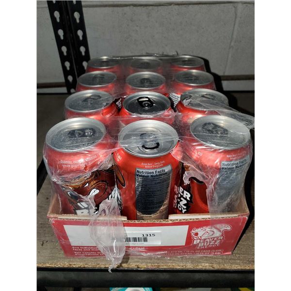 Beaver Buzz Citrus Energy Drink 12x473ml