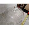 Image 5 : 2 Glass Domes, Fireking Baking Dish And Candle Holder