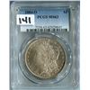 Image 1 : 1884 O MORGAN SILVER DOLLAR PCGS MS-63
