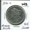 Image 1 : 1896 O MORGAN SILVER DOLLAR "BETTER DATE"