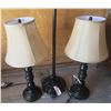 Image 2 : 5' Floor Lamp w/ 2 x Table Lamps