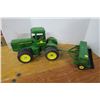 Image 1 : John Deere 8640 Tractor Toy & 452 Seeder Toy