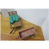 Image 2 : Two Farm Toys - Bale Trailer & Trailer, John Deere Toy Catalogues (2)