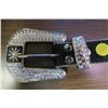 Image 4 : Fashion Belt - Black - Max 28" Length