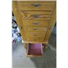 Image 5 : Large Jewelry Stand/Cabinet - 16x12x40in. Tall