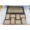 Image 1 : Lot of Picture Frames - 3.5x5.5in & 9.5x19.5in