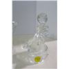 Image 5 : 3pc. Glass - Boy/Girl & Ducks, Sleigh