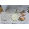Image 1 : Lot of Dishes - Ovenware, Saucers, Bowls, etc.