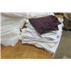 Image 2 : Large Lot of Bedding - (Flanel Sheets, Pillow Cases, Skirt, Etc.)