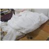 Image 3 : Large Lot of Bedding - (Flanel Sheets, Pillow Cases, Skirt, Etc.)