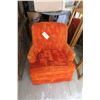 Image 2 : Vintage Orange Arm Chair