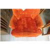 Image 5 : Vintage Orange Arm Chair