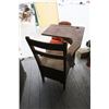 Image 2 : Wood School Desk - 23x23x33T in.