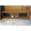 Image 2 : Wood TV Stand - 20x60x18in.
