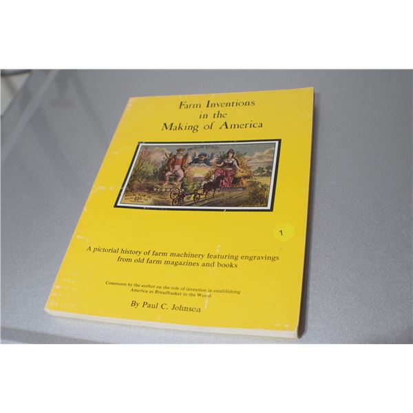 Antique farm equipment book