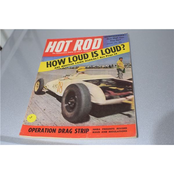 January 1954 Hot Rod magazine