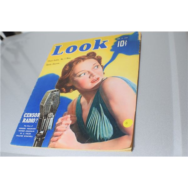 1939 Look magazine