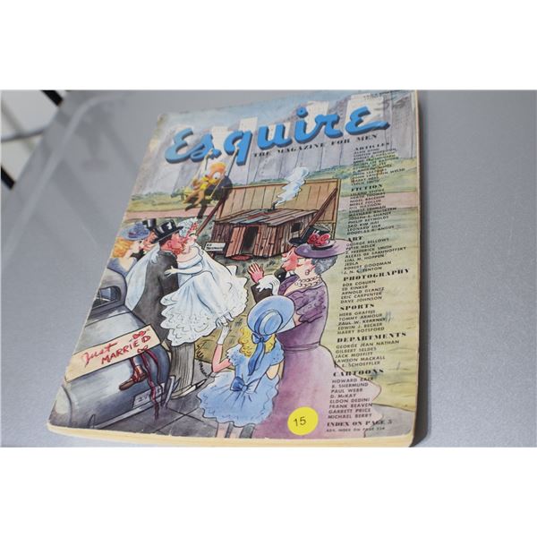 1946 Esquire mens magazine