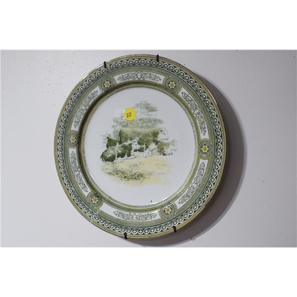 Royal Doulton livestock plate