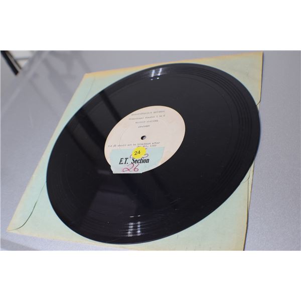 1959 Massey Ferguson radio ad record