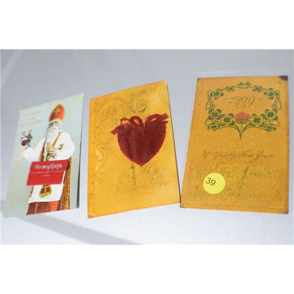 Shellac postcards etc