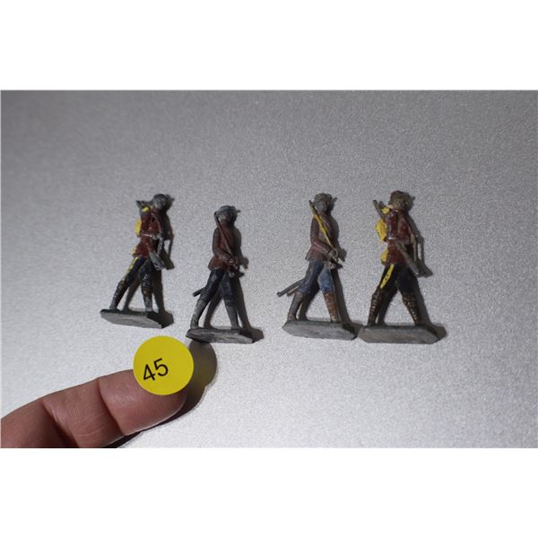 4 X NWMP lead figures (rare)