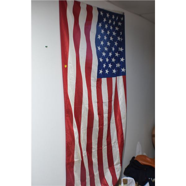 Large U.S.A. flag