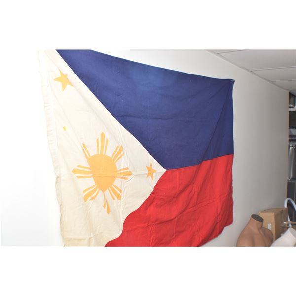 Huge cotton flag 5.5" X 3.5"