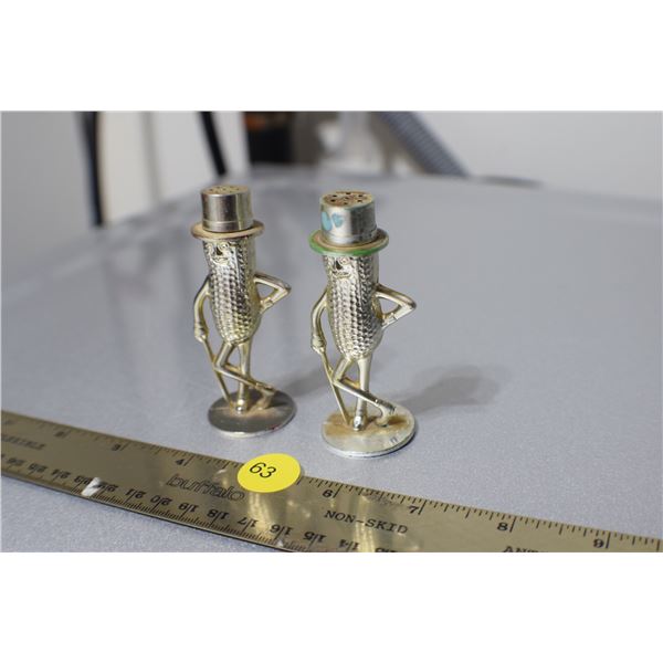 Mr. peanut salt & pepper