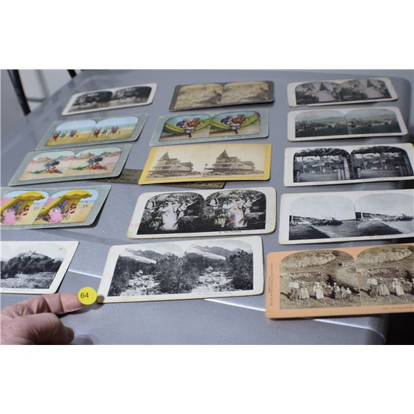 Stereoscope cards
