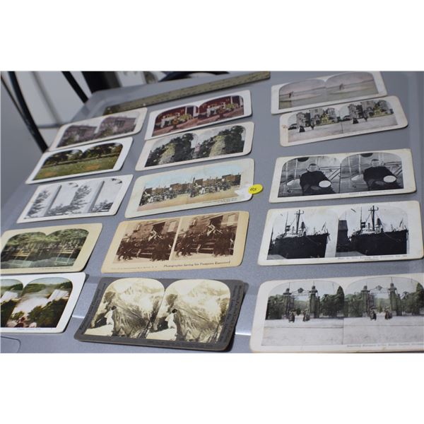 Stereoscope cards
