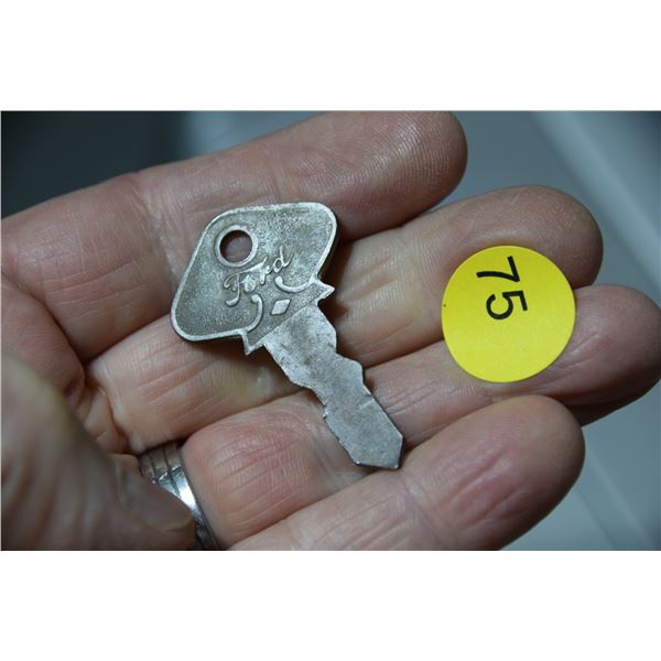 Very old ford key