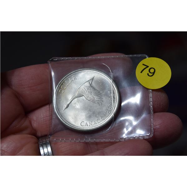 Canada 1967 silver dollar
