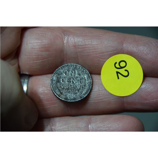 1943 USA steel penny