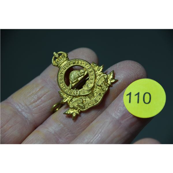 RCAPC Regiment cap badge