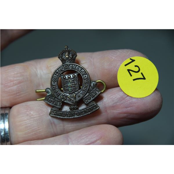 Canadian ordinance cap badge