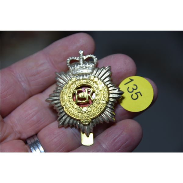 British regimental cap badge