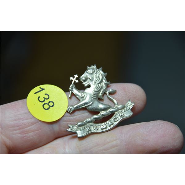 British regimental cap badge