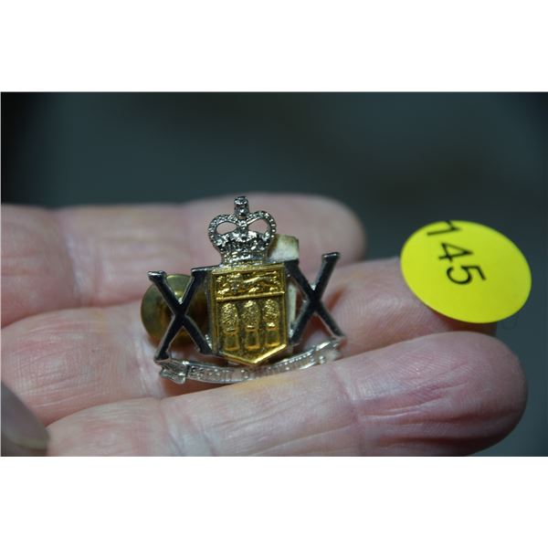 Saskatchewan 20th cap badge