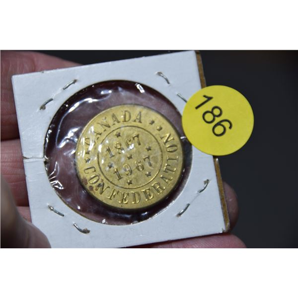 1967 Canada token